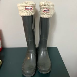 HUNTER rain boots size 7